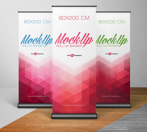 FREE ROLL-UP BANNER IN PSD