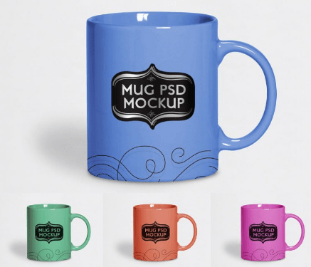 Free Tea Cup Mug Mock-up PSD File