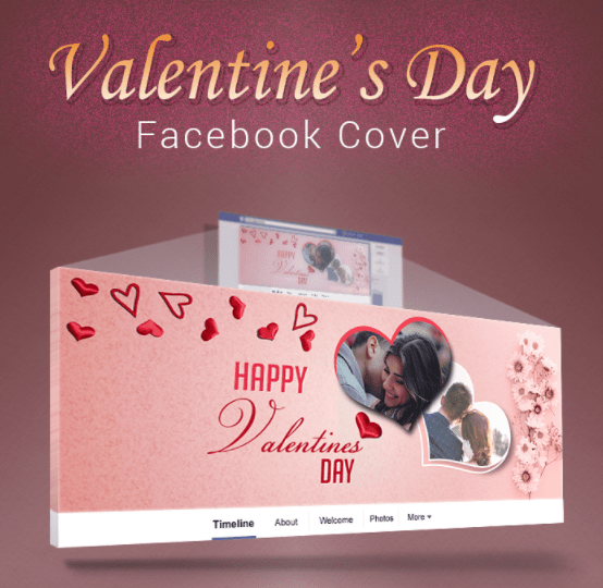 Free Valentines Day Facebook Cover