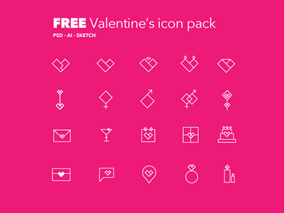 FREE Valentine's Icon Pack