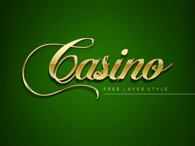 Golden Casino Layer Style