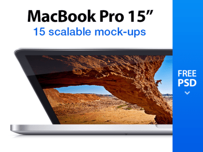 MacBook Pro - 15 Scalable Mock-ups