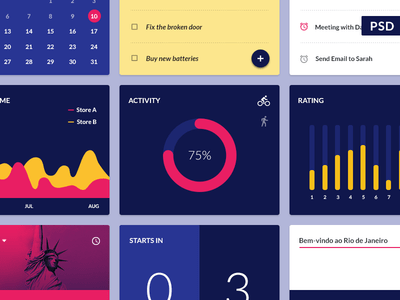 Material Design Widgets UI Kit