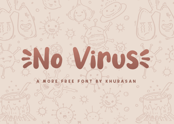 No Virus Free Font