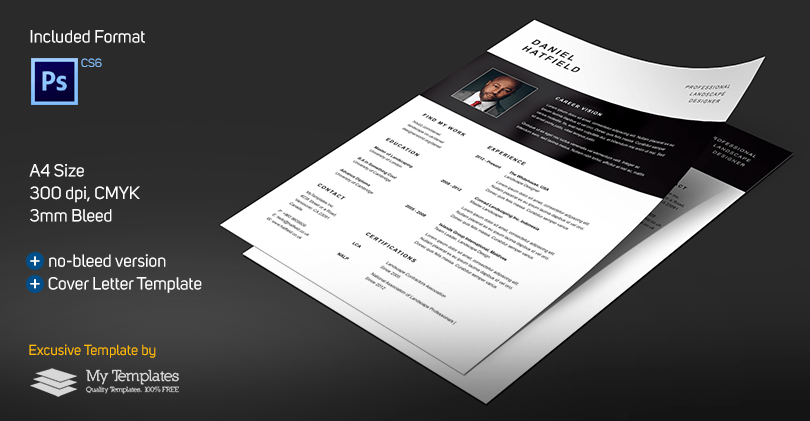 Professional Resume + Cover Letter Template