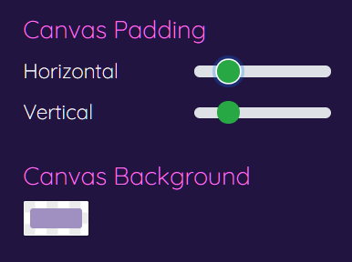 Screenshot.rocks Canvas Color Padding