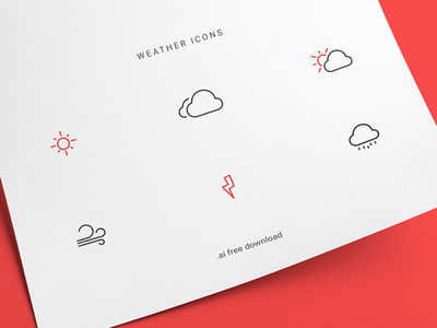 Weather icons free download